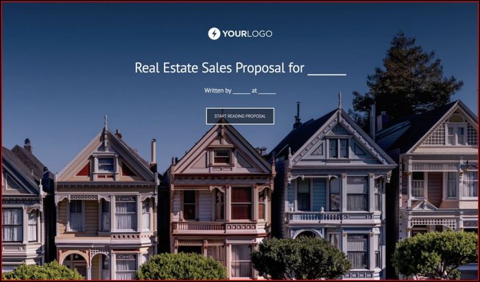 Free Real Estate Proposal Template Free Real Estate Proposal Template