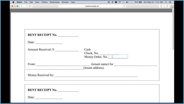 Free Rent Receipt Template Pdf India Free Rent Receipt Template Pdf India