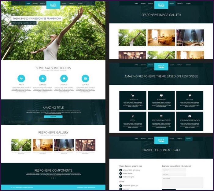 Free Responsive Html Website Templates Free Responsive Html Website Templates