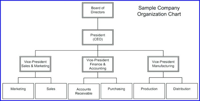 Free Small Business Organizational Chart Template Free Small Business Organizational Chart Template