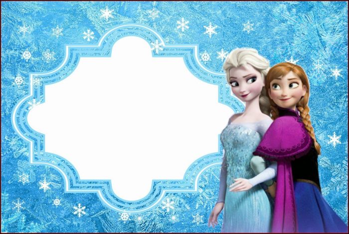 Frozen Birthday Party Invitation Template Free Frozen Birthday Party Invitation Template Free
