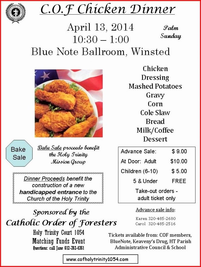Fundraiser Bbq Plate Sale Ticket Template Fundraiser Bbq Plate Sale Ticket Template