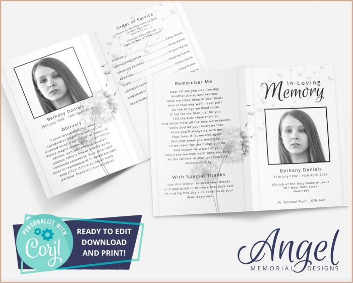 Funeral Card Templates Microsoft Word Free Funeral Card Templates Microsoft Word Free