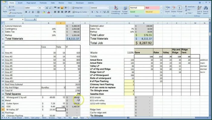 General Contractor Construction Cost Estimate Template Excel General Contractor Construction Cost Estimate Template Excel