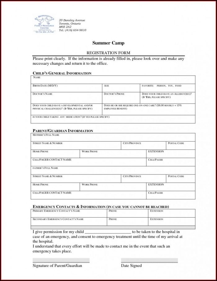 Generic Job Application Template Word Generic Job Application Template Word