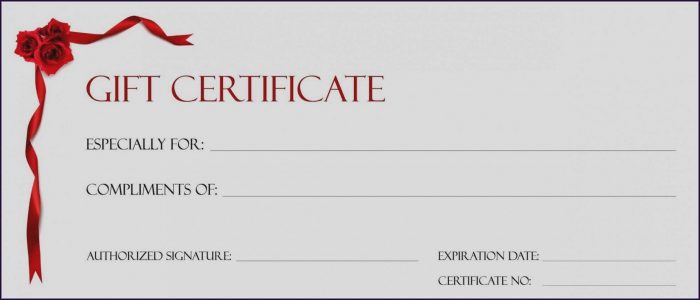 Hair Salon Gift Certificate Template Free Hair Salon Gift Certificate Template Free