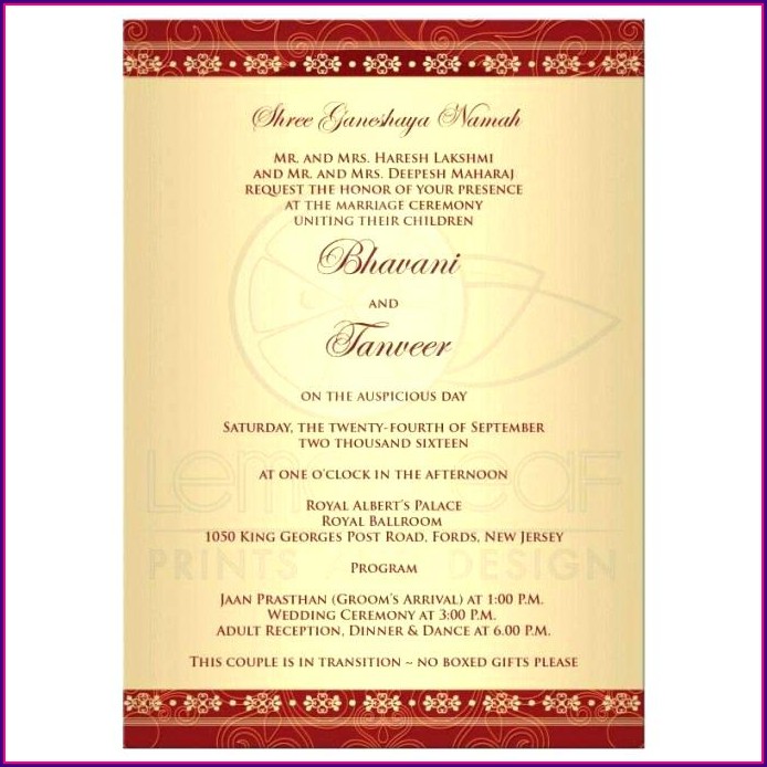Hindu Wedding Card Templates Psd Hindu Wedding Card Templates Psd