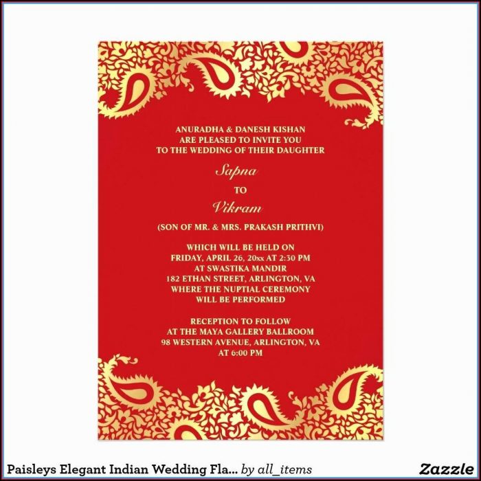 Hindu Wedding Invitation Templates Indian Hindu Wedding Invitation Templates Indian