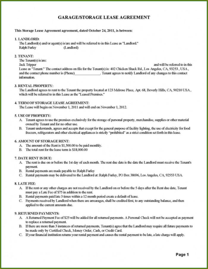 Home Rental Contract Template Home Rental Contract Template