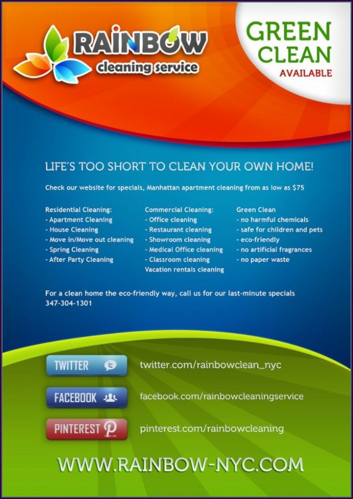 House Cleaning Flyer Templates Free House Cleaning Flyer Templates Free