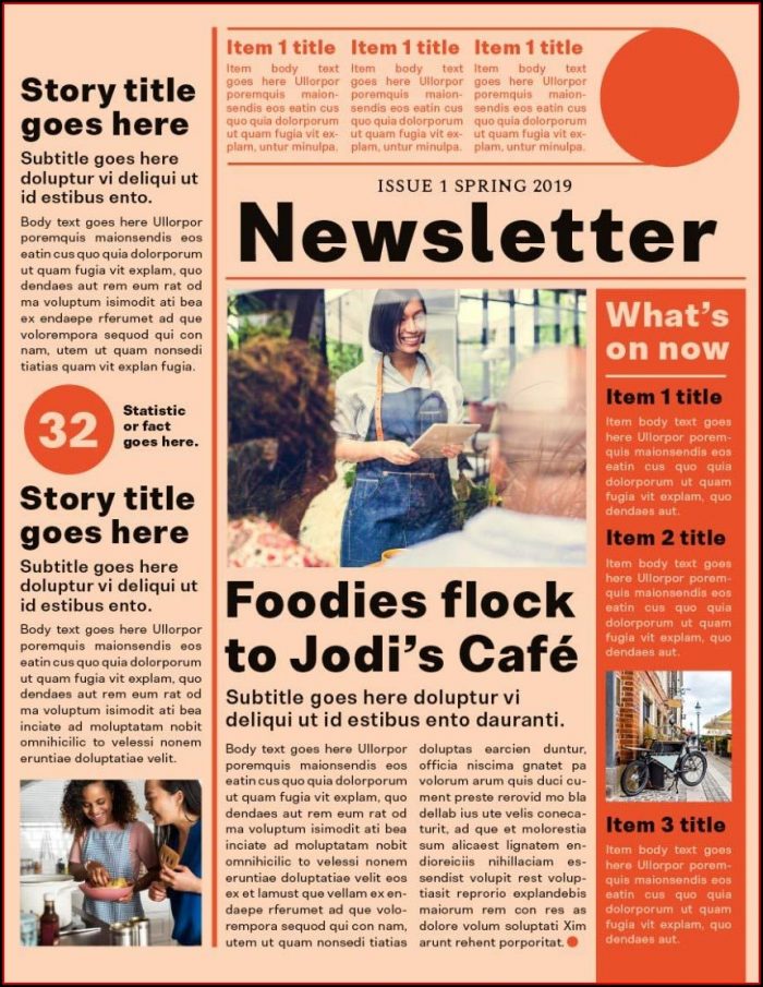 How To Create A Newsletter Template In Indesign How To Create A Newsletter Template In Indesign