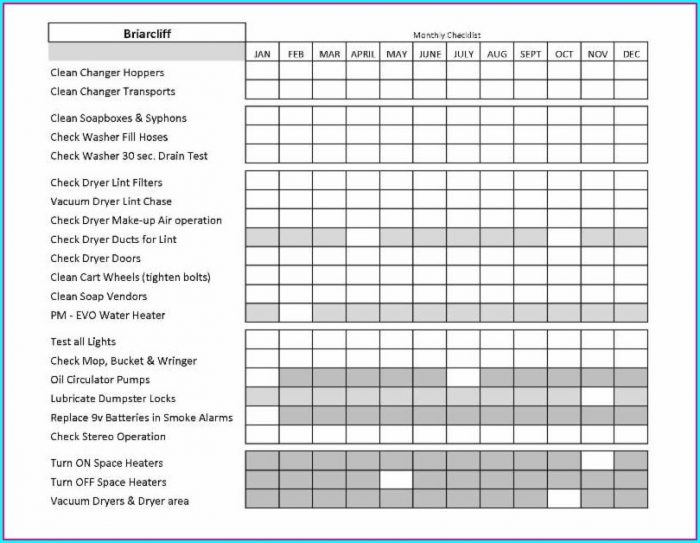 Hvac Preventive Maintenance Checklist Template Hvac Preventive Maintenance Checklist Template