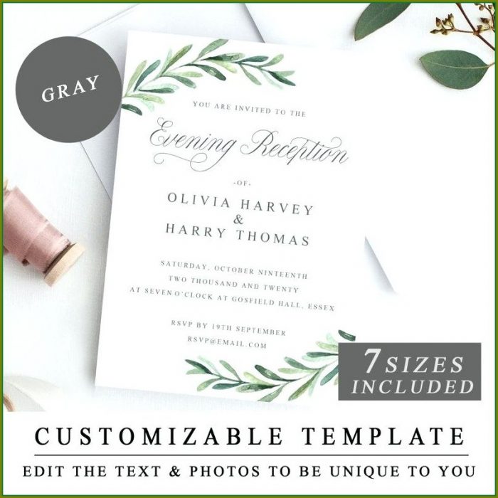 Indian Wedding Reception Invitation Templates Free Download Indian Wedding Reception Invitation Templates Free Download