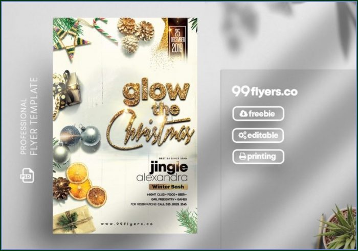 Invitation Template Christmas Party Flyer Template Free Invitation Template Christmas Party Flyer Template Free