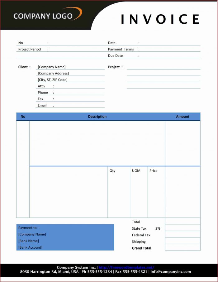 Invoice For Consulting Services Free Template Invoice For Consulting Services Free Template