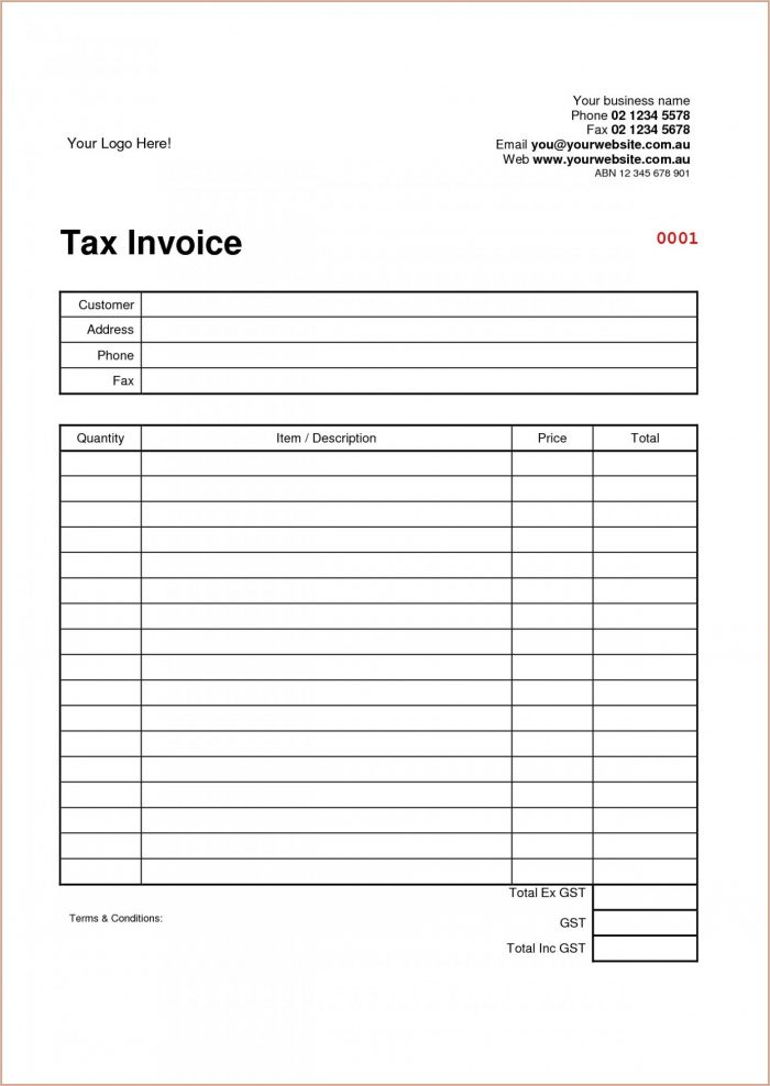 Invoice Template Microsoft Word Free Invoice Template Microsoft Word Free
