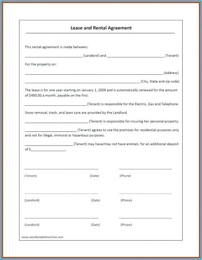 Landlord Tenancy Agreement Template Uk Landlord Tenancy Agreement Template Uk