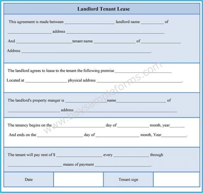 Landlord Tenant Agreement Template Landlord Tenant Agreement Template