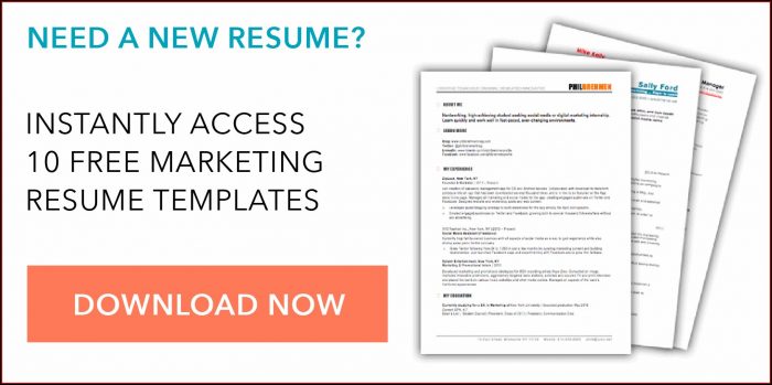 Marketing Resume Templates Free Download Marketing Resume Templates Free Download