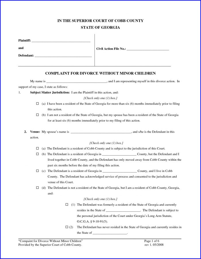 Marriage Separation Agreement Template Free Marriage Separation Agreement Template Free