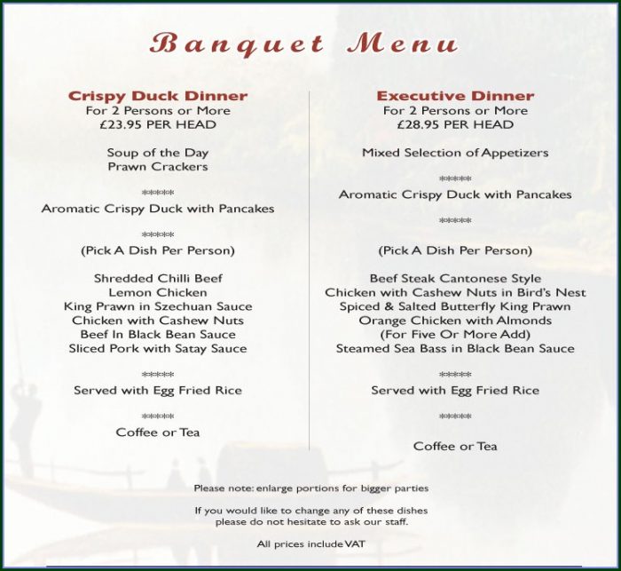 Medieval Banquet Menu Template Medieval Banquet Menu Template