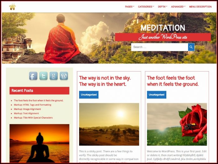 Meditation Website Templates Free Download Meditation Website Templates Free Download
