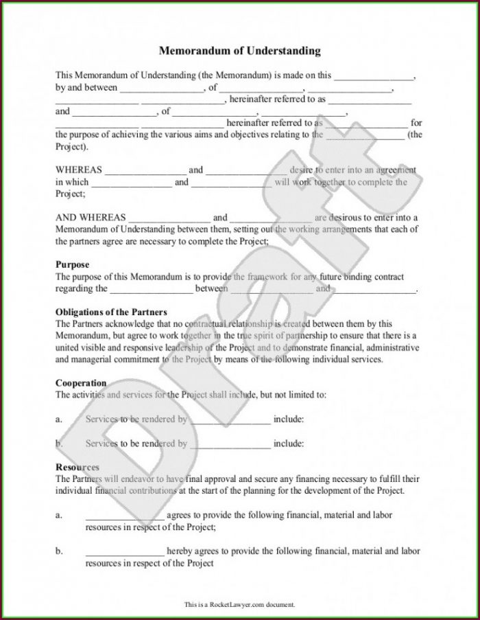 Memorandum Of Understanding Template Free Download Australia Memorandum Of Understanding Template Free Download Australia