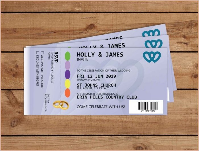 Movie Ticket Wedding Invitation Template Free Movie Ticket Wedding Invitation Template Free