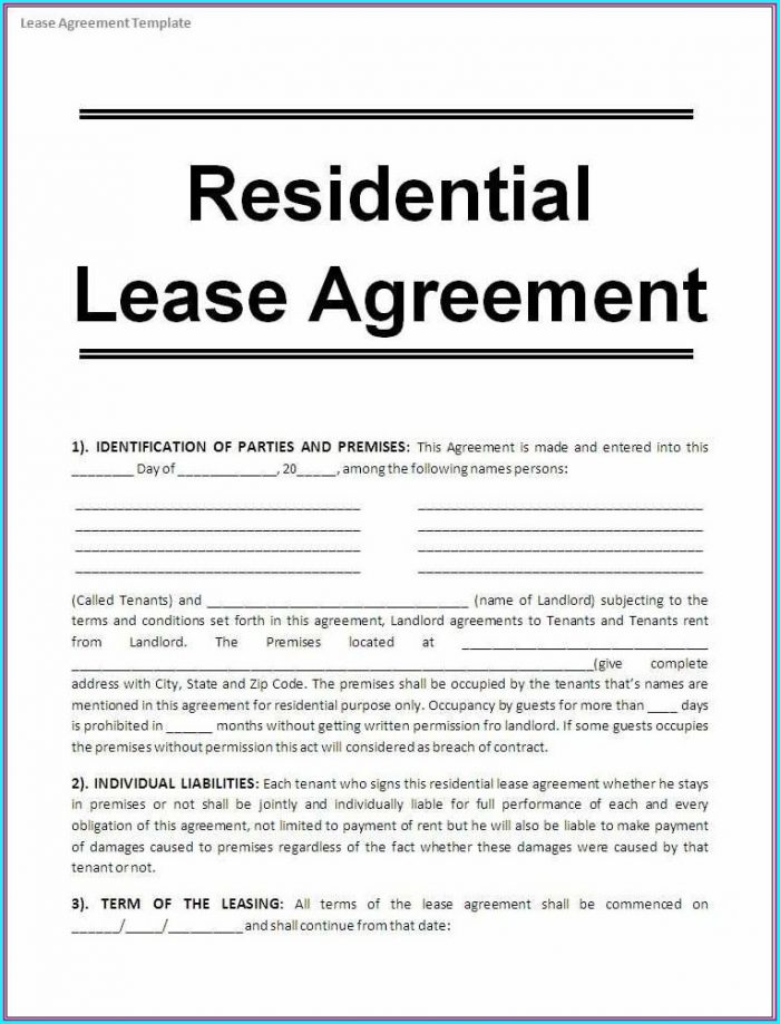 Pdf Printable Rental Agreement Template Free Pdf Printable Rental Agreement Template Free