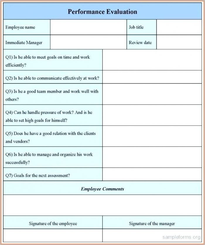 Performance Review Employee Kpi Template Excel Performance Review Employee Kpi Template Excel