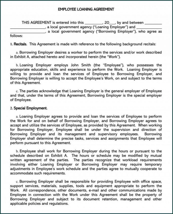 Personal Loan Agreement Template Free Download Uk Personal Loan Agreement Template Free Download Uk