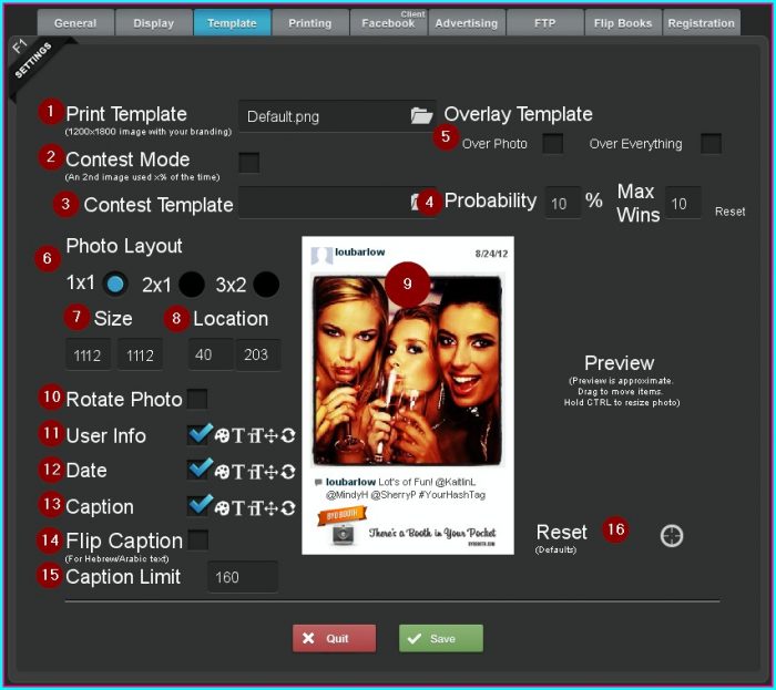 Photo Booth Template Software Photo Booth Template Software