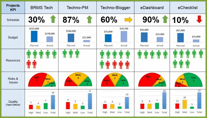 Pmo Dashboard Template Excel Pmo Dashboard Template Excel