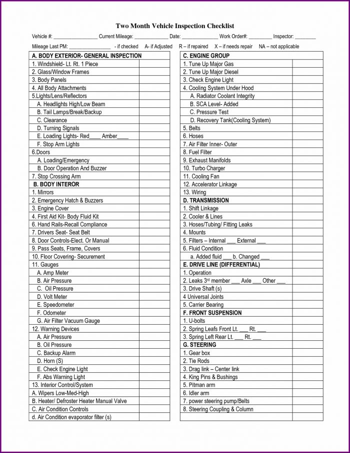 Preventive Maintenance Log Template Preventive Maintenance Log Template