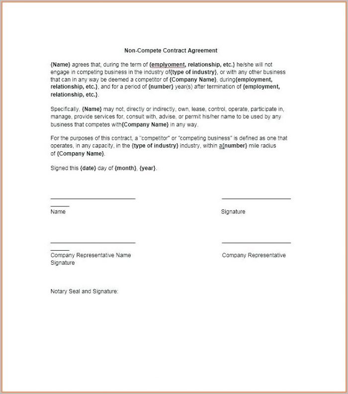 Printable Business Non Disclosure Agreement Template Printable Business Non Disclosure Agreement Template