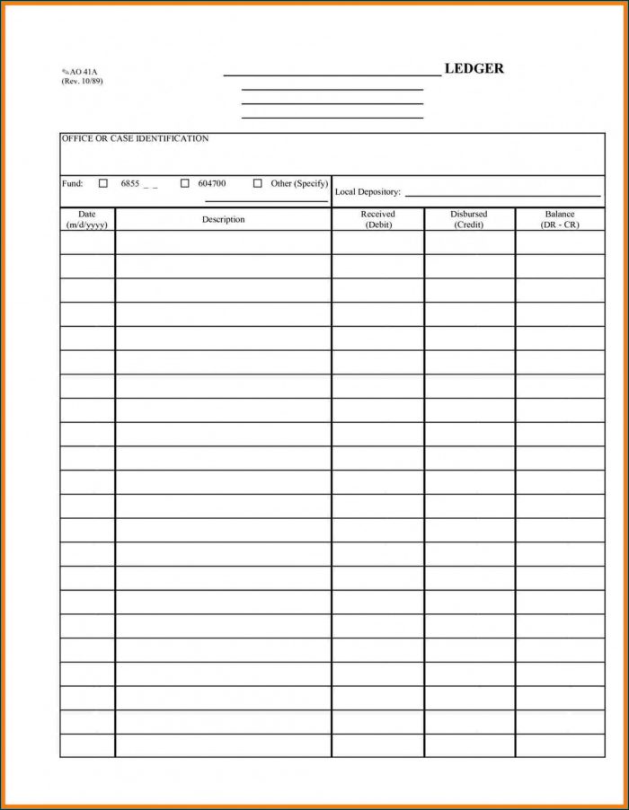 Printable Employee Payroll Ledger Template Printable Employee Payroll Ledger Template