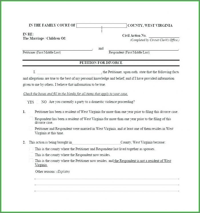 Printable Marriage Separation Agreement Template Printable Marriage Separation Agreement Template
