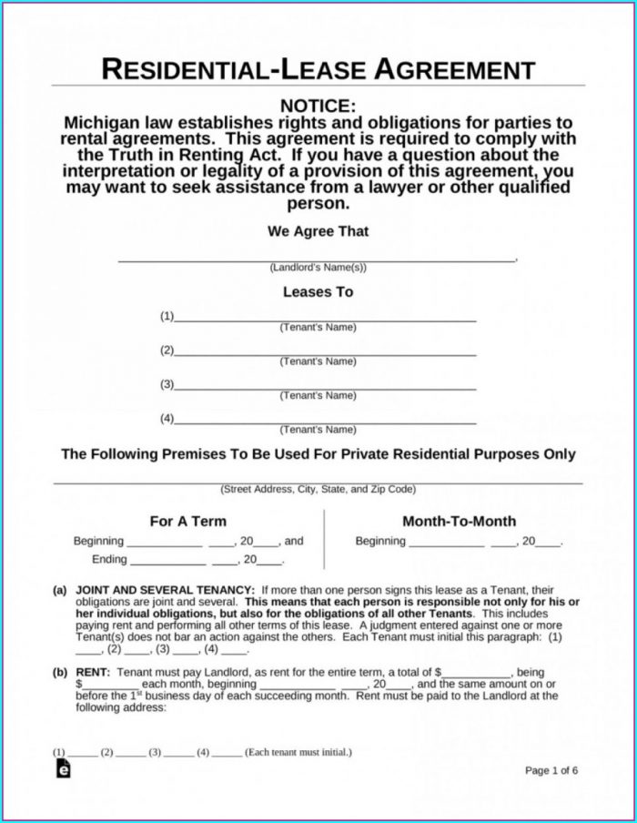 Printable Rental Agreement Template Free Printable Rental Agreement Template Free