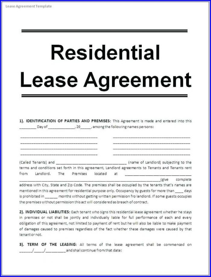 Printable Trailer Lease Agreement Template Free Printable Trailer Lease Agreement Template Free
