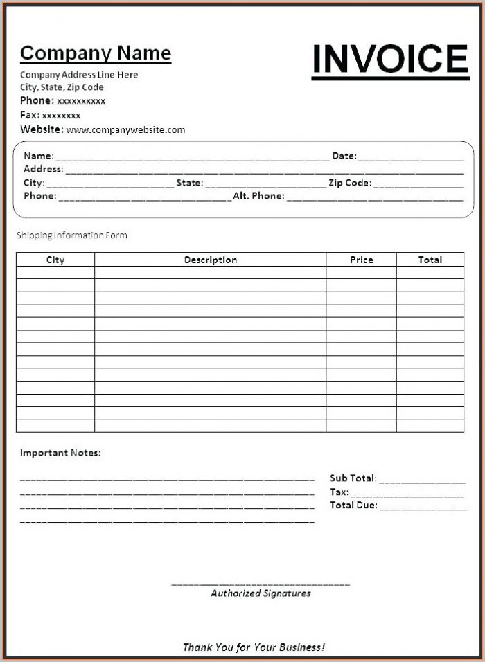 Private Investigator Invoice Template Private Investigator Invoice Template