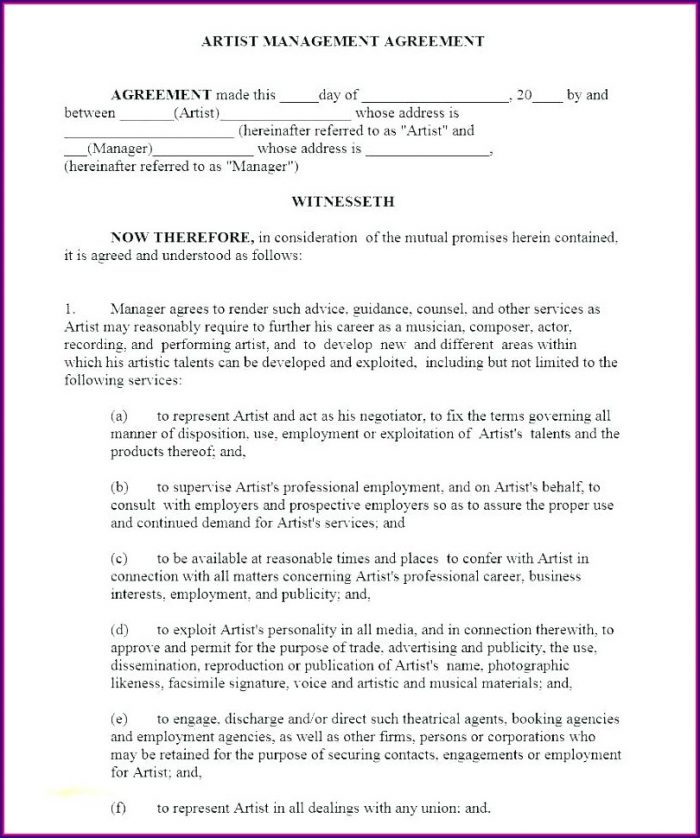 Project Agreement Project Management Contract Template Project Agreement Project Management Contract Template