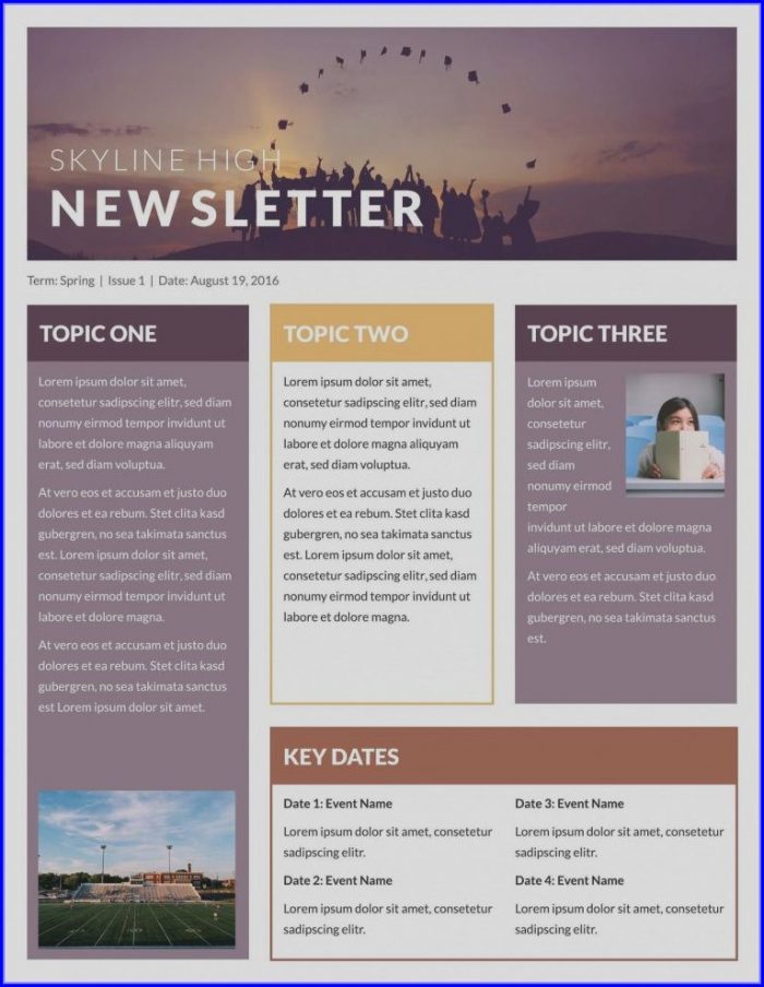 Publisher Email Newsletter Templates Publisher Email Newsletter Templates