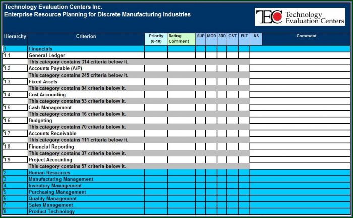 Rfp Template For Erp Implementation Rfp Template For Erp Implementation