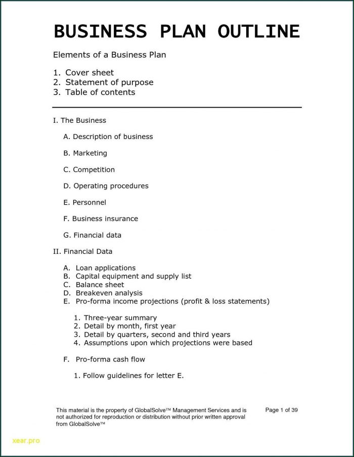 Sample Salon Business Plan Template Sample Salon Business Plan Template