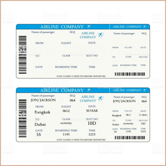 Save The Date Boarding Pass Template Free Save The Date Boarding Pass Template Free