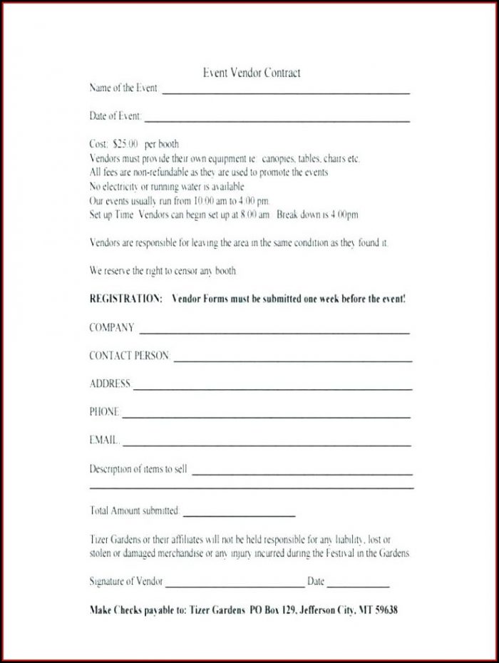 Simple Event Photography Contract Template Simple Event Photography Contract Template
