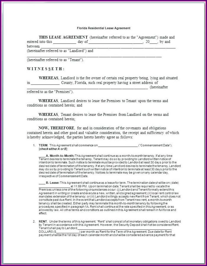 Simple Lease Agreement Template Simple Lease Agreement Template