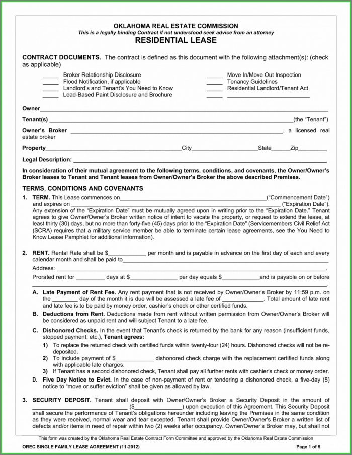 Standard Lease Agreement Template South Africa Standard Lease Agreement Template South Africa