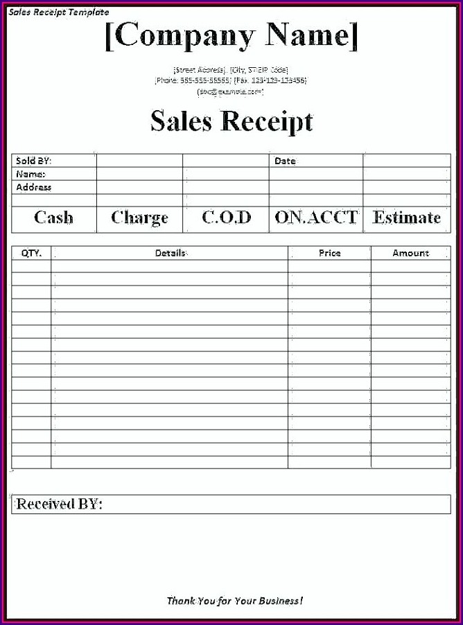 Template For Invoice In Excel Template For Invoice In Excel