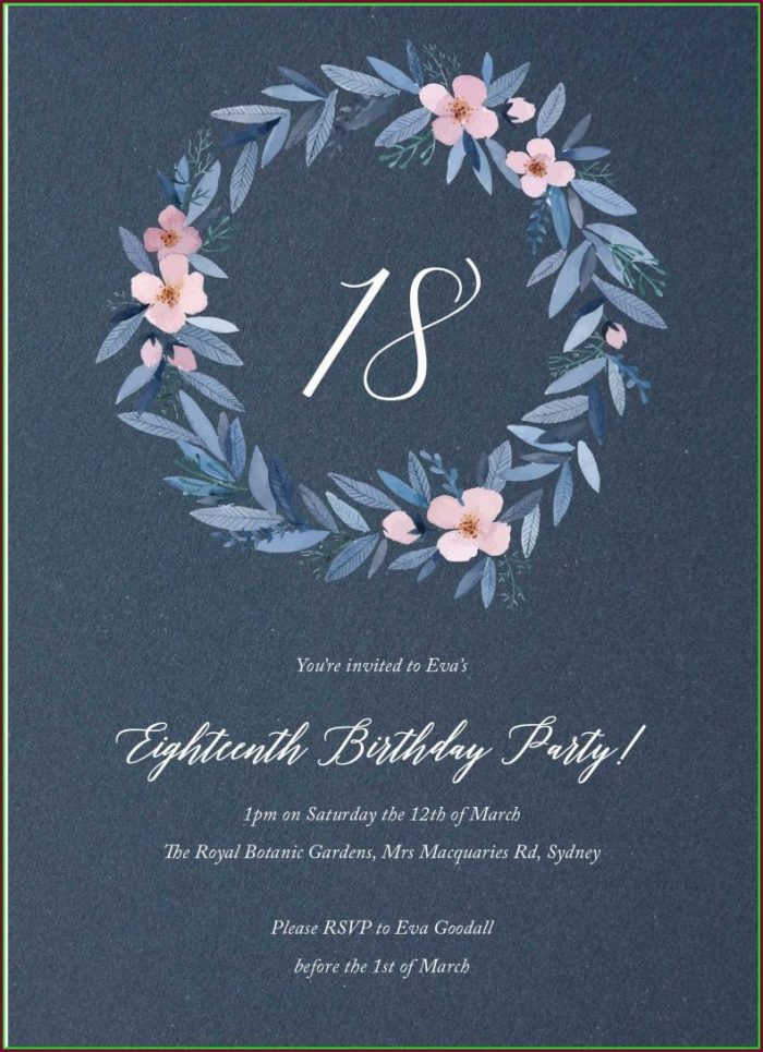 Templates For Birthday Invites Templates For Birthday Invites